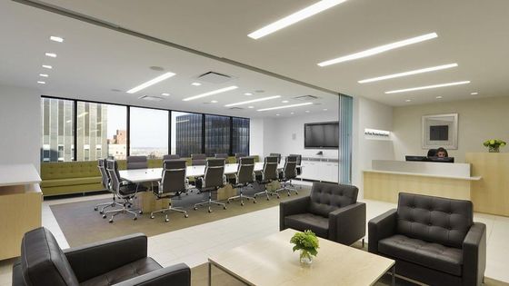 オフィスのアルミニウム貝P7 50W 2x4の天井LEDの照明灯