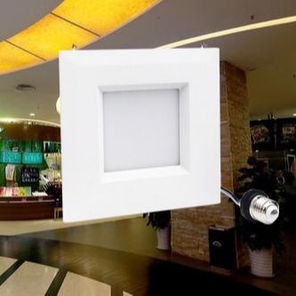 Dimmable 12W 900LM IP44 6&quot;は正方形LED照明を引込めた