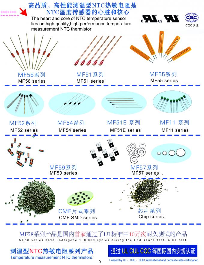 リチウム電池の温度調整モジュール リング ラグナットの糸NTCの温度検出器