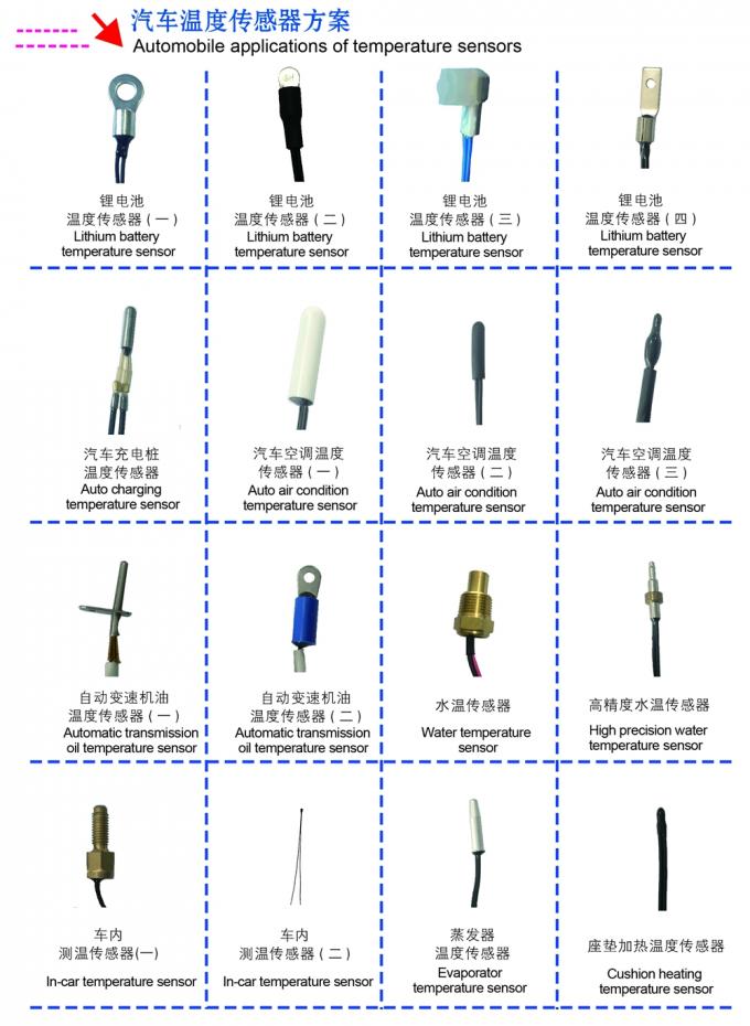 リチウム電池の温度調整モジュール リング ラグナットの糸NTCの温度検出器